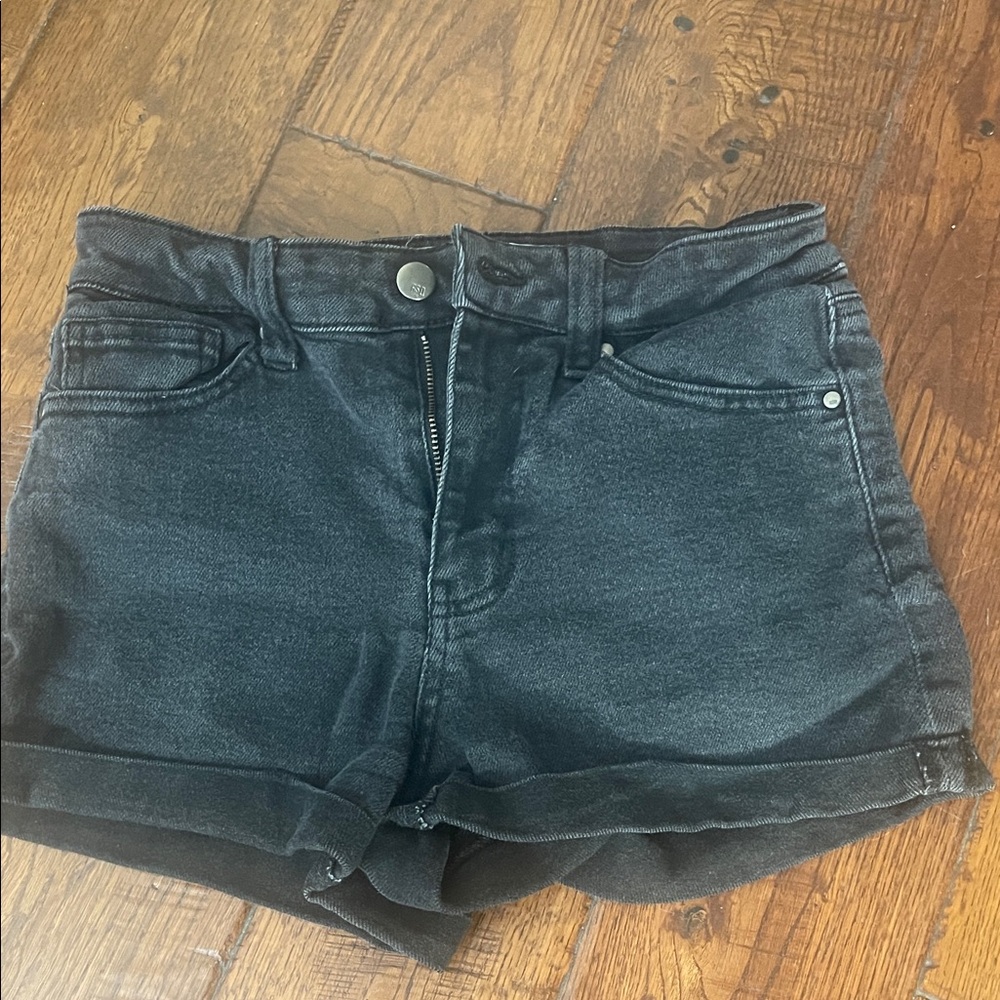 RSQ Charcoal Jean Shorts